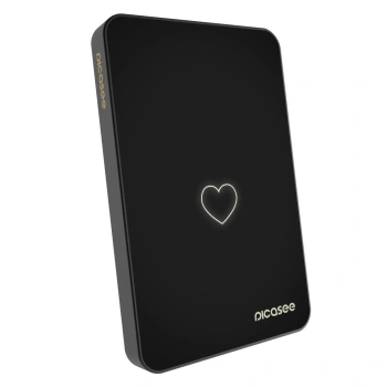 Powerbank cu MagSafe 5 000 mAh cu design propriu Gri - Heart