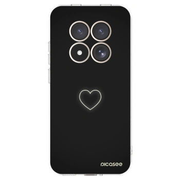 Picasee husă transparentă din silicon pentru Xiaomi Redmi Note 15 Pro 4G - Heart