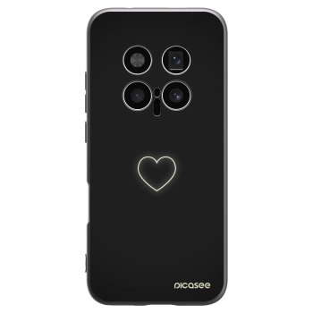 Picasee husă neagră din silicon pentru Honor Magic8 Pro 5G - Heart