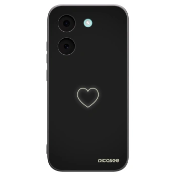 Picasee husă neagră din silicon pentru Xiaomi Poco X8 Pro - Heart