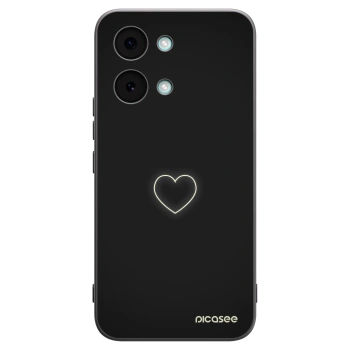 Picasee husă neagră din silicon pentru Xiaomi Poco X8 Pro Max - Heart