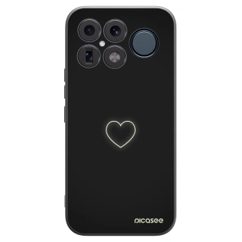 Picasee husă neagră din silicon pentru Xiaomi Poco F8 Ultra - Heart