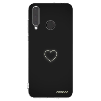 Picasee husă transparentă din silicon pentru Honor 20 Lite - Heart