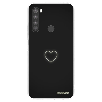 Picasee husă transparentă din silicon pentru Xiaomi Redmi Note 8 - Heart