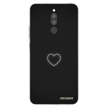Picasee husă transparentă din silicon pentru Xiaomi Redmi 8 - Heart