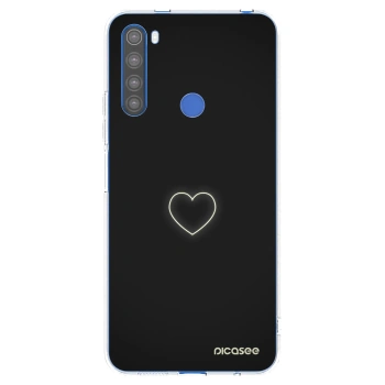 Picasee husă transparentă din silicon pentru Xiaomi Redmi Note 8T - Heart