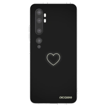 Picasee husă transparentă din silicon pentru Xiaomi Mi Note 10 (Pro) - Heart