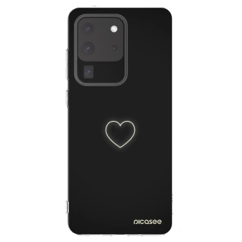 Picasee husă transparentă din silicon pentru Samsung Galaxy S20 Ultra 5G G988F - Heart