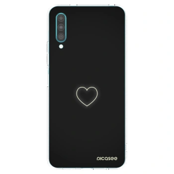 Picasee husă transparentă din silicon pentru Samsung Galaxy A30s A307F - Heart