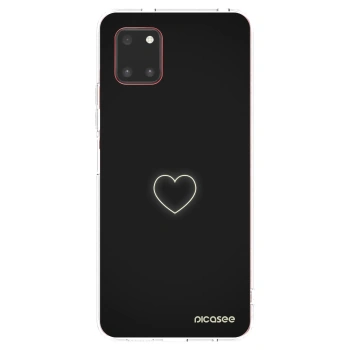 Picasee husă transparentă din silicon pentru Samsung Galaxy Note 10 Lite N770F - Heart