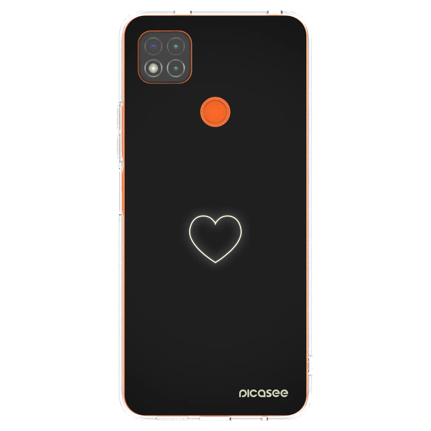 Picasee husă transparentă din silicon pentru Xiaomi Redmi 9C - Heart