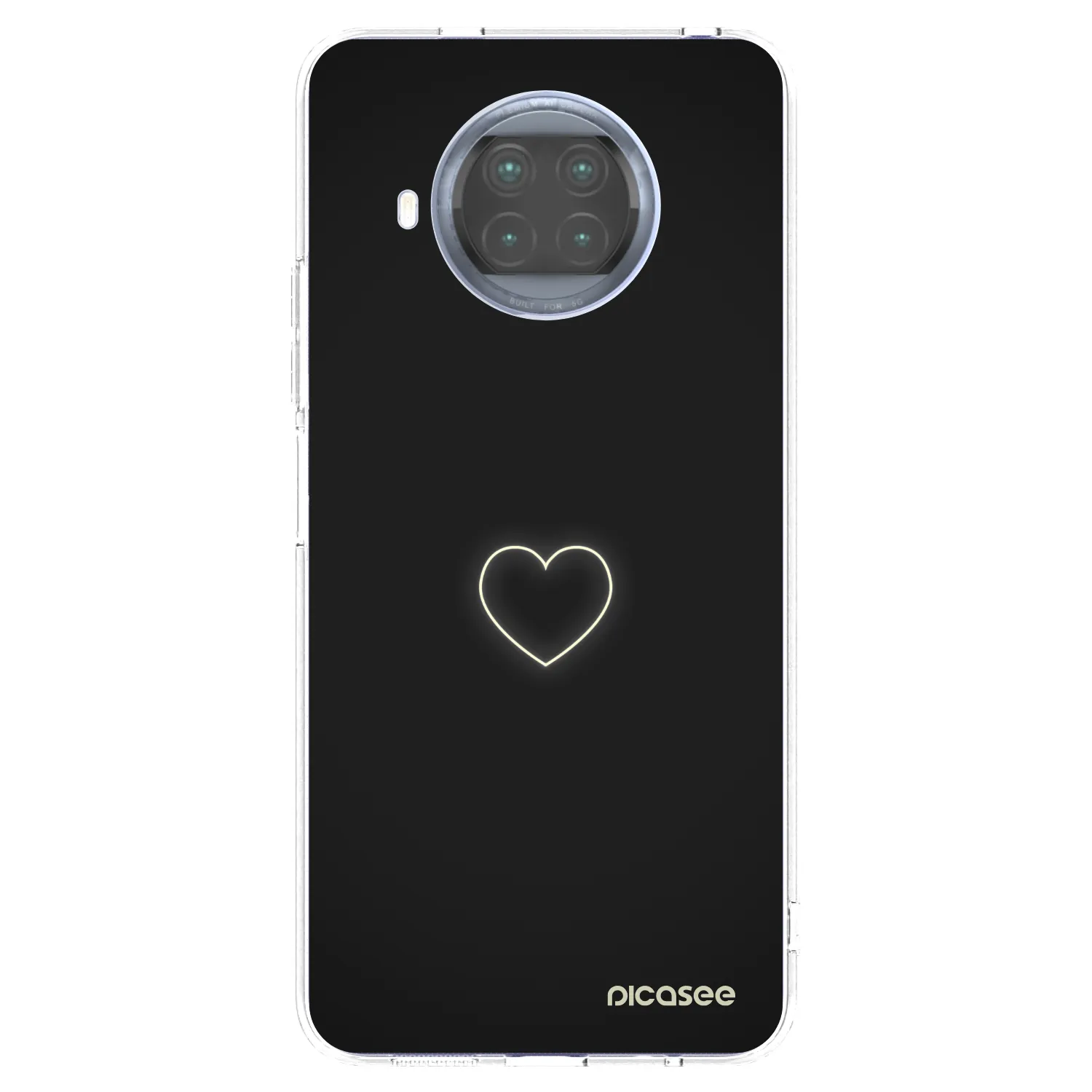 Picasee husă transparentă din silicon pentru Xiaomi Mi 10T Lite - Heart