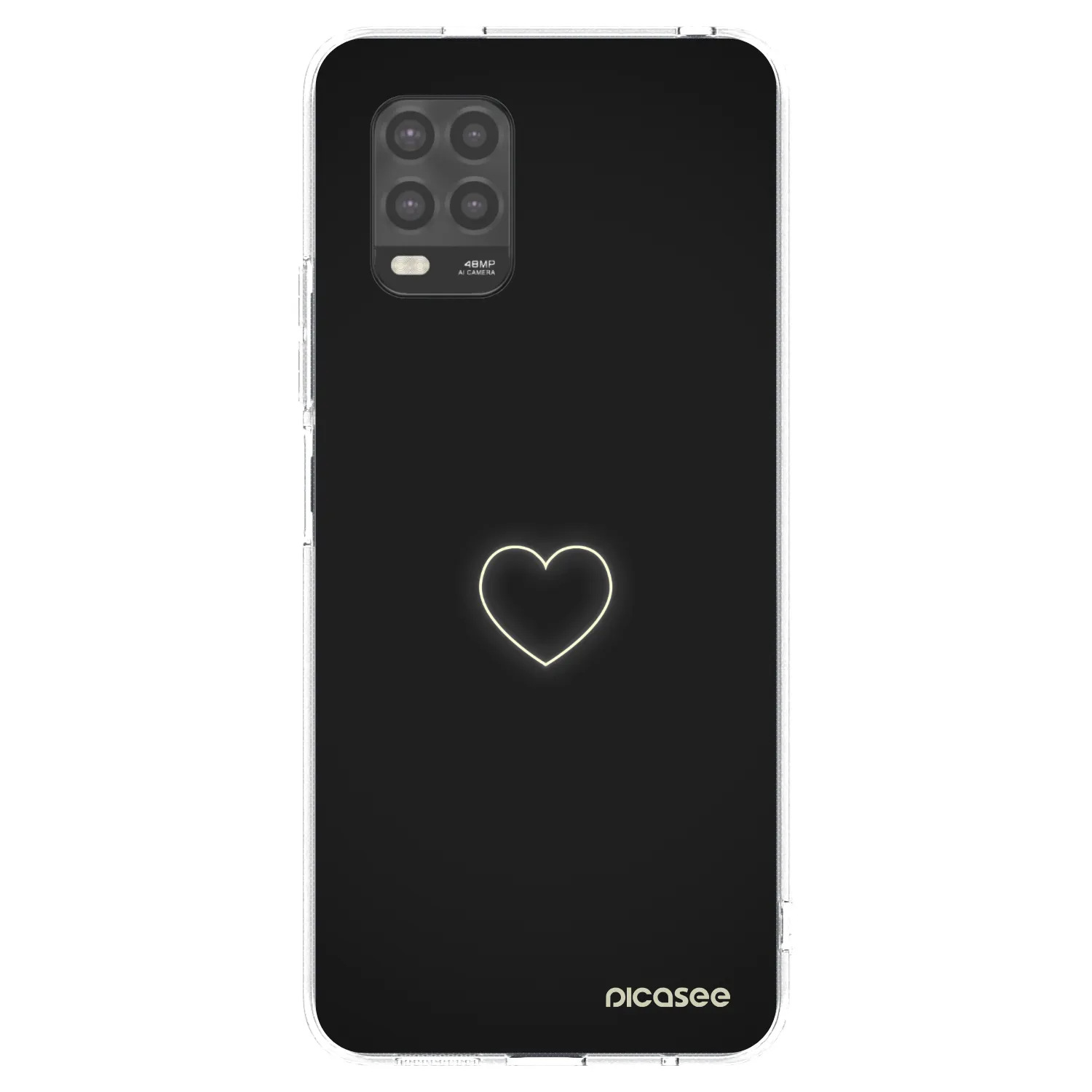 Picasee husă transparentă din silicon pentru Xiaomi Mi 10 Lite - Heart