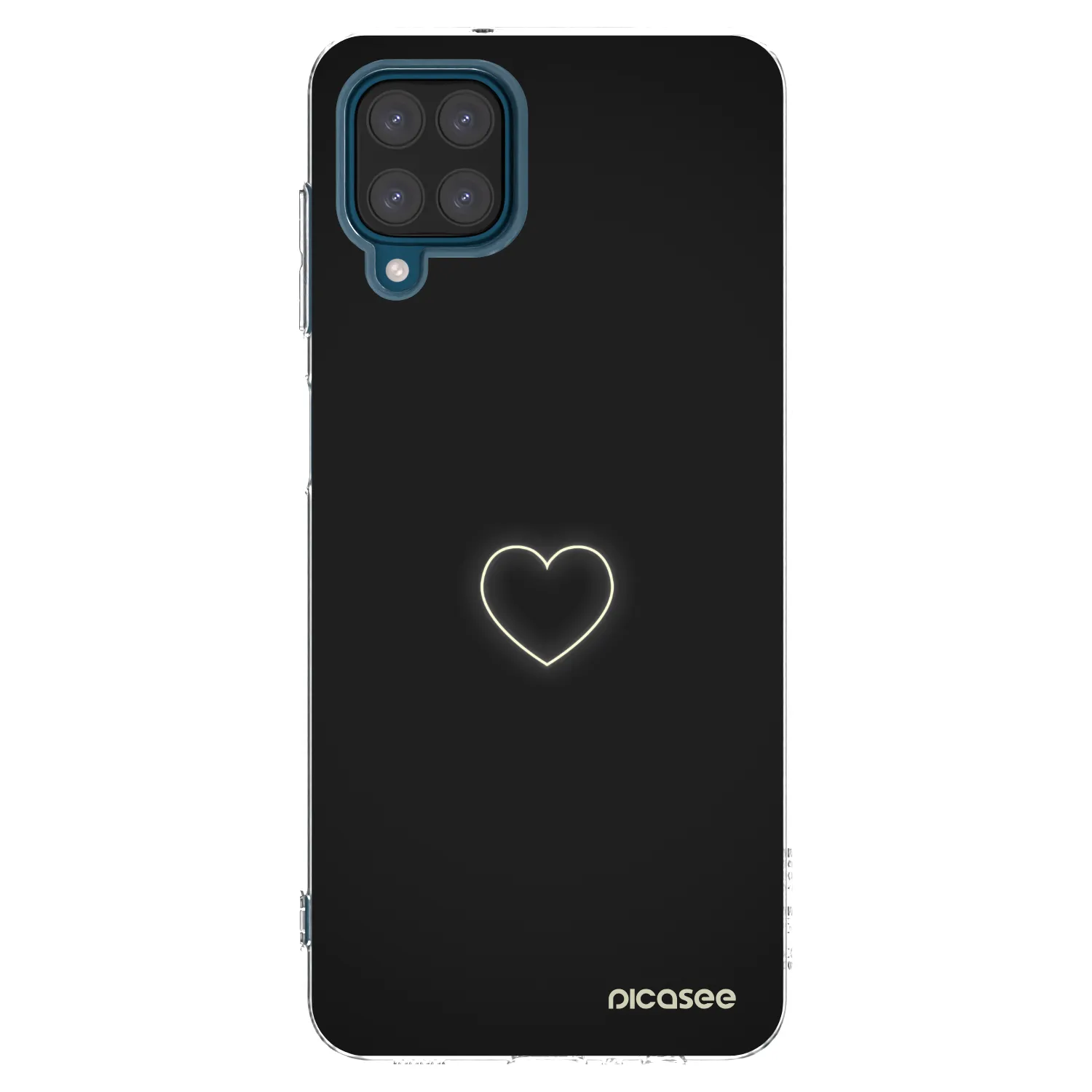 Picasee husă transparentă din silicon pentru Samsung Galaxy A12 A125F - Heart