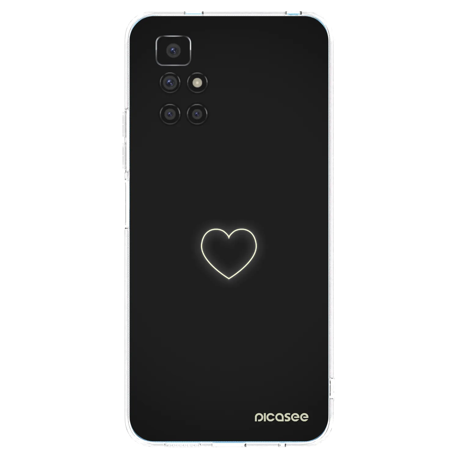 Picasee husă transparentă din silicon pentru Xiaomi Redmi 10 - Heart