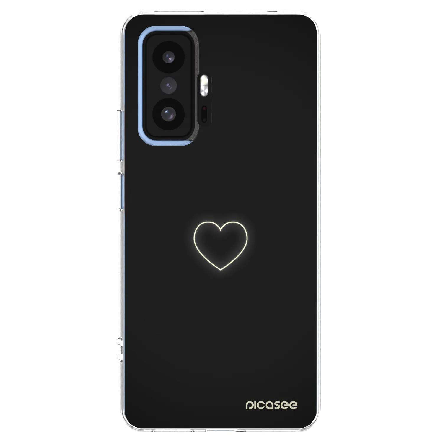 Picasee husă transparentă din silicon pentru Xiaomi 11T Pro - Heart