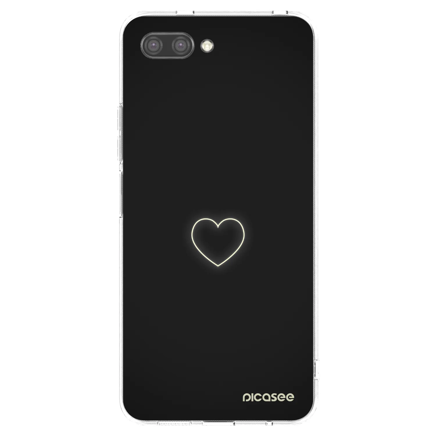 Picasee husă transparentă din silicon pentru Honor 10 - Heart