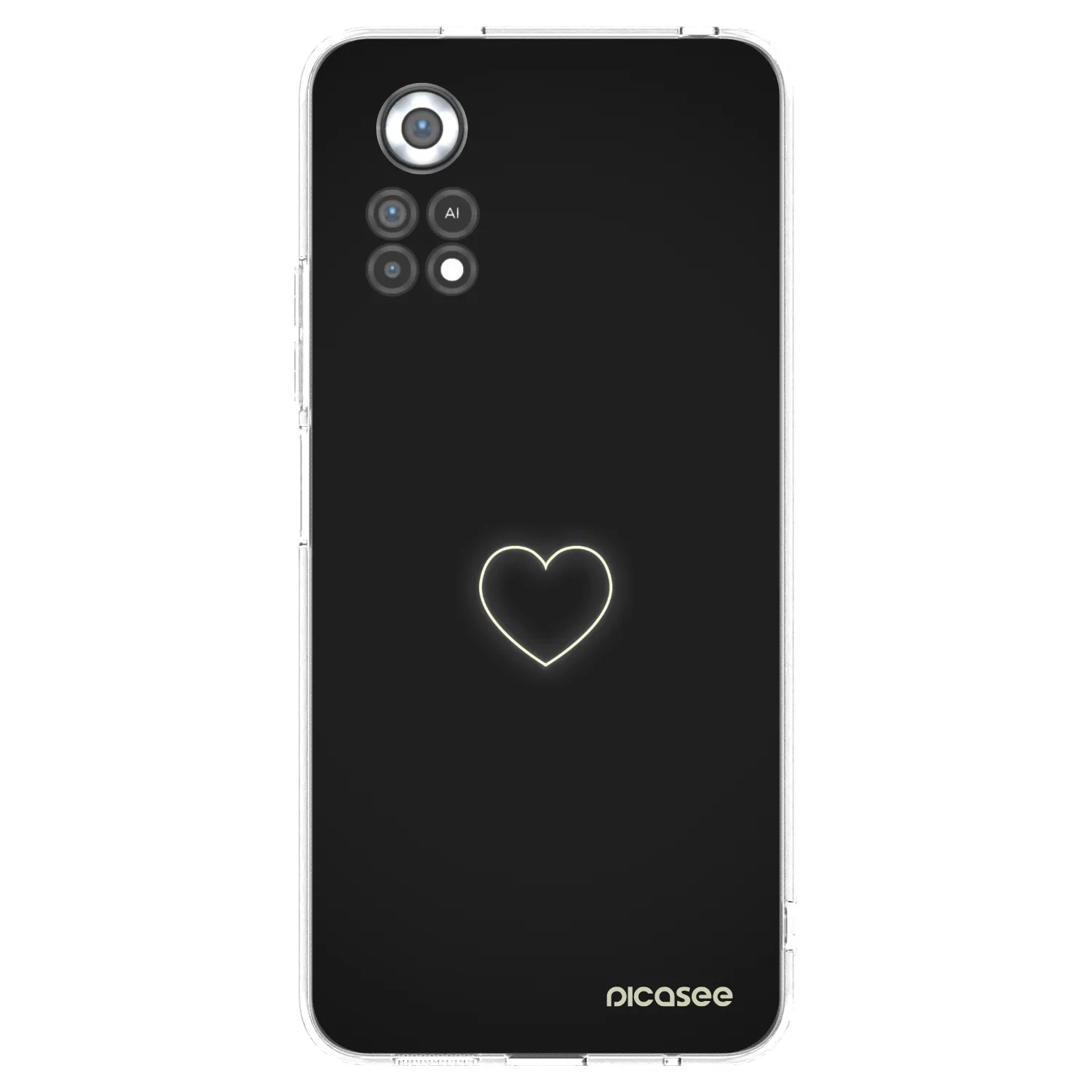 Picasee husă transparentă din silicon pentru Xiaomi Poco X4 Pro 5G - Heart