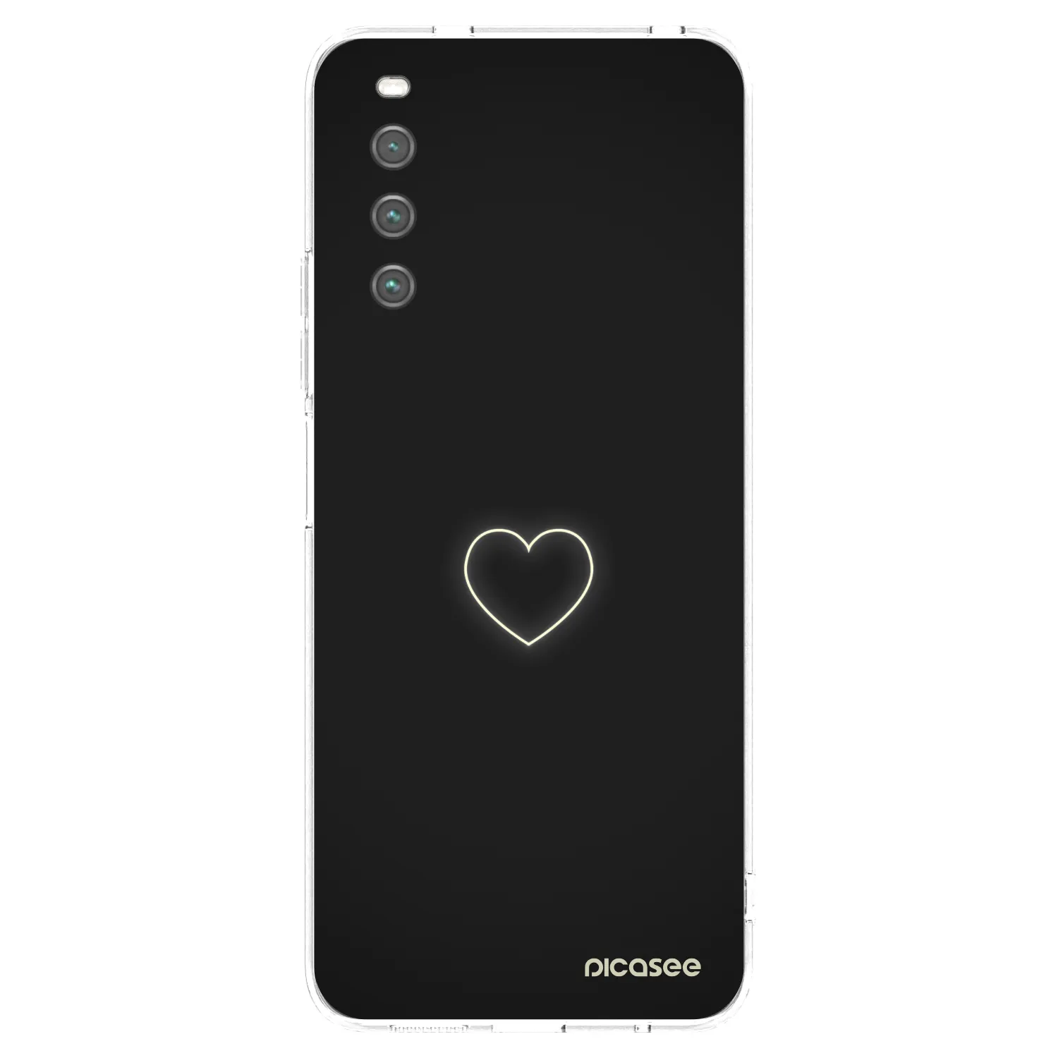 Picasee husă transparentă din silicon pentru Sony Xperia 10 IV 5G - Heart