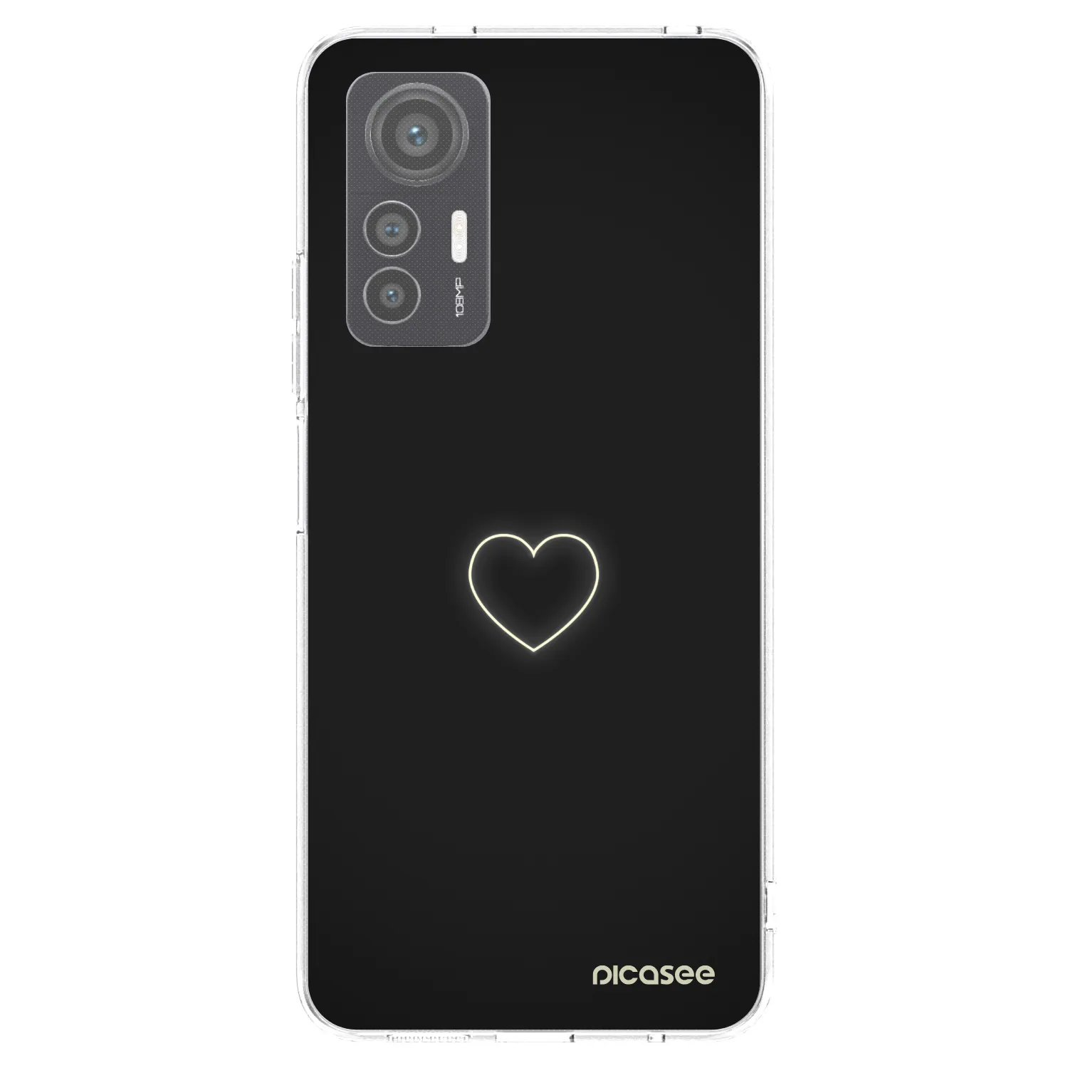 Picasee husă transparentă din silicon pentru Xiaomi 12 Lite - Heart