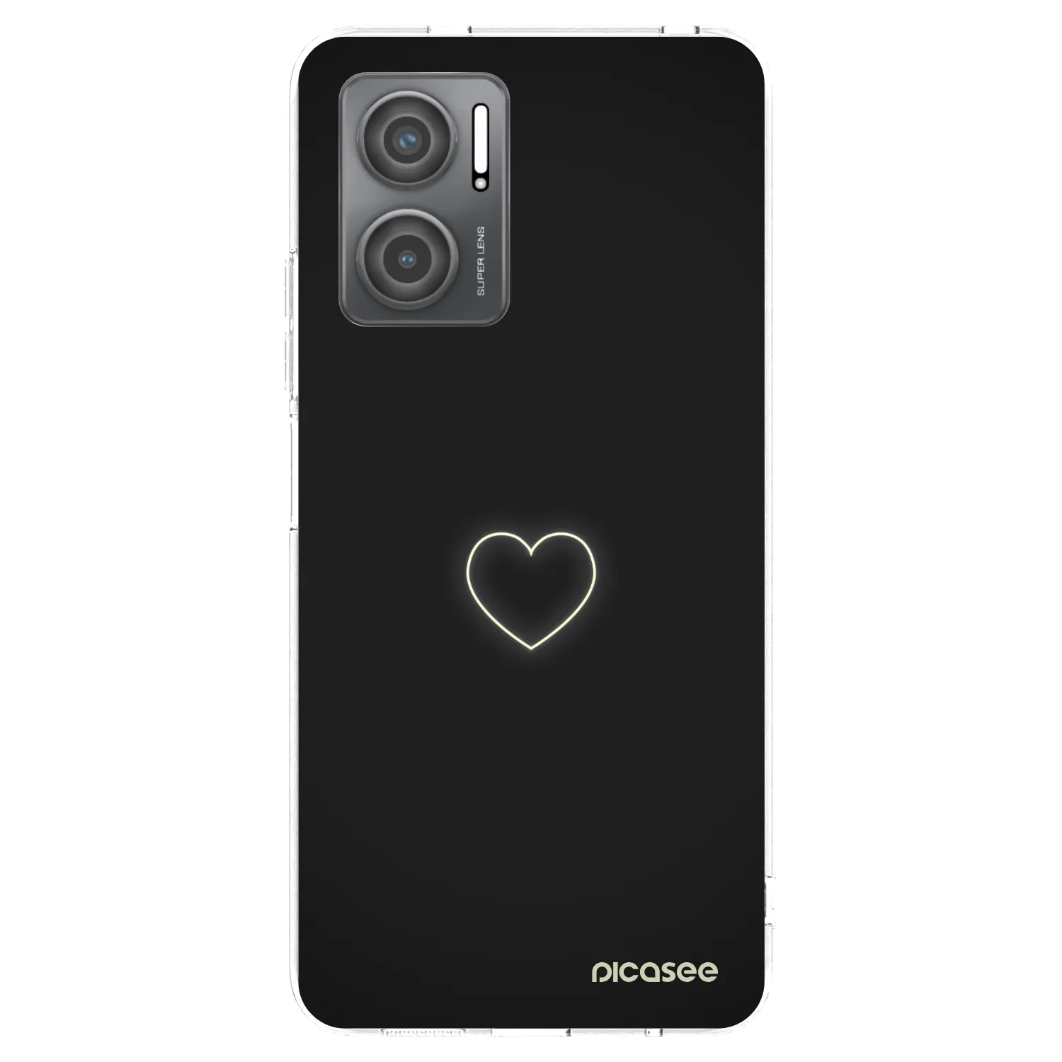 Picasee husă transparentă din silicon pentru Xiaomi Redmi 10 5G - Heart