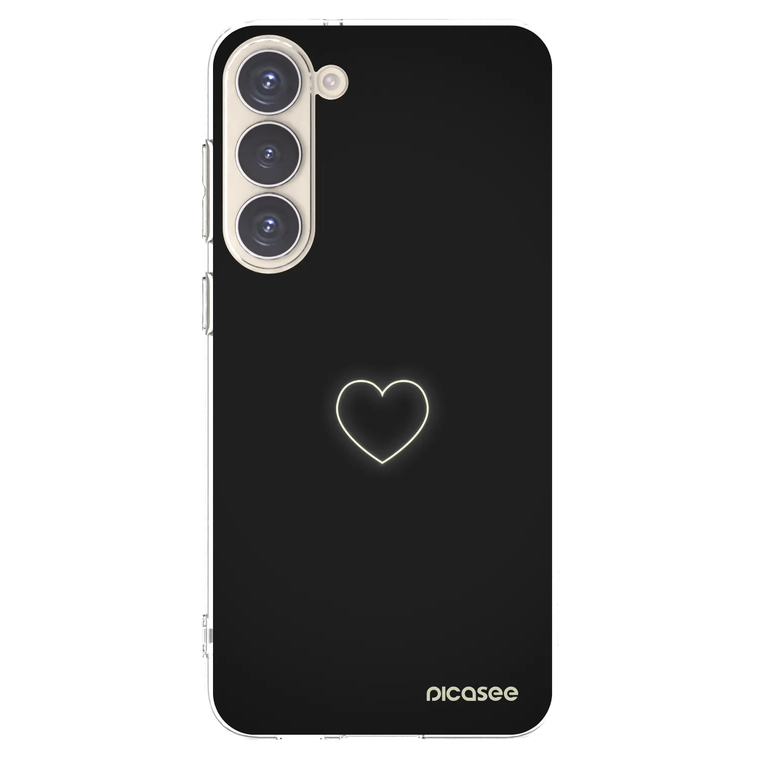 Picasee husă transparentă din silicon pentru Samsung Galaxy S23+ 5G - Heart