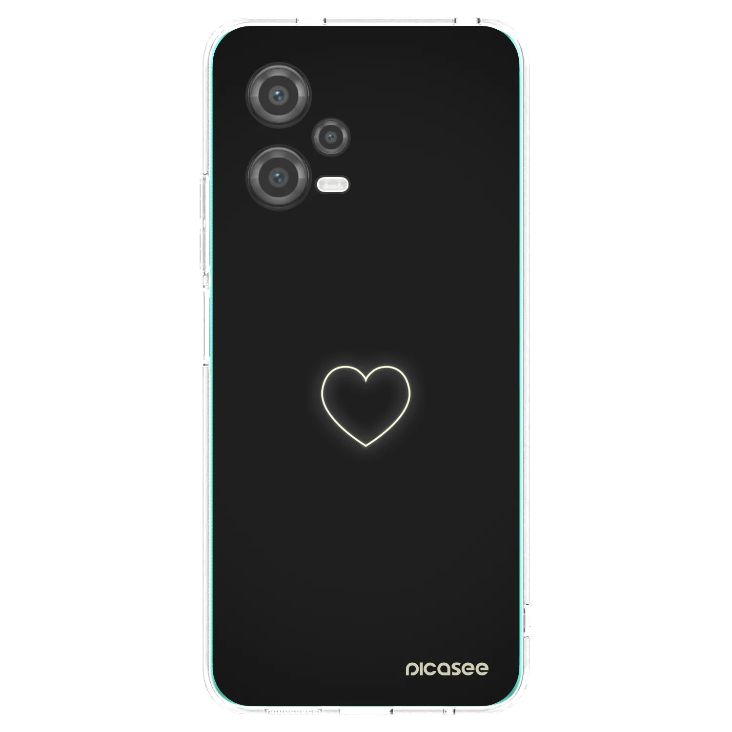 Picasee husă transparentă din silicon pentru Xiaomi Poco X5 - Heart