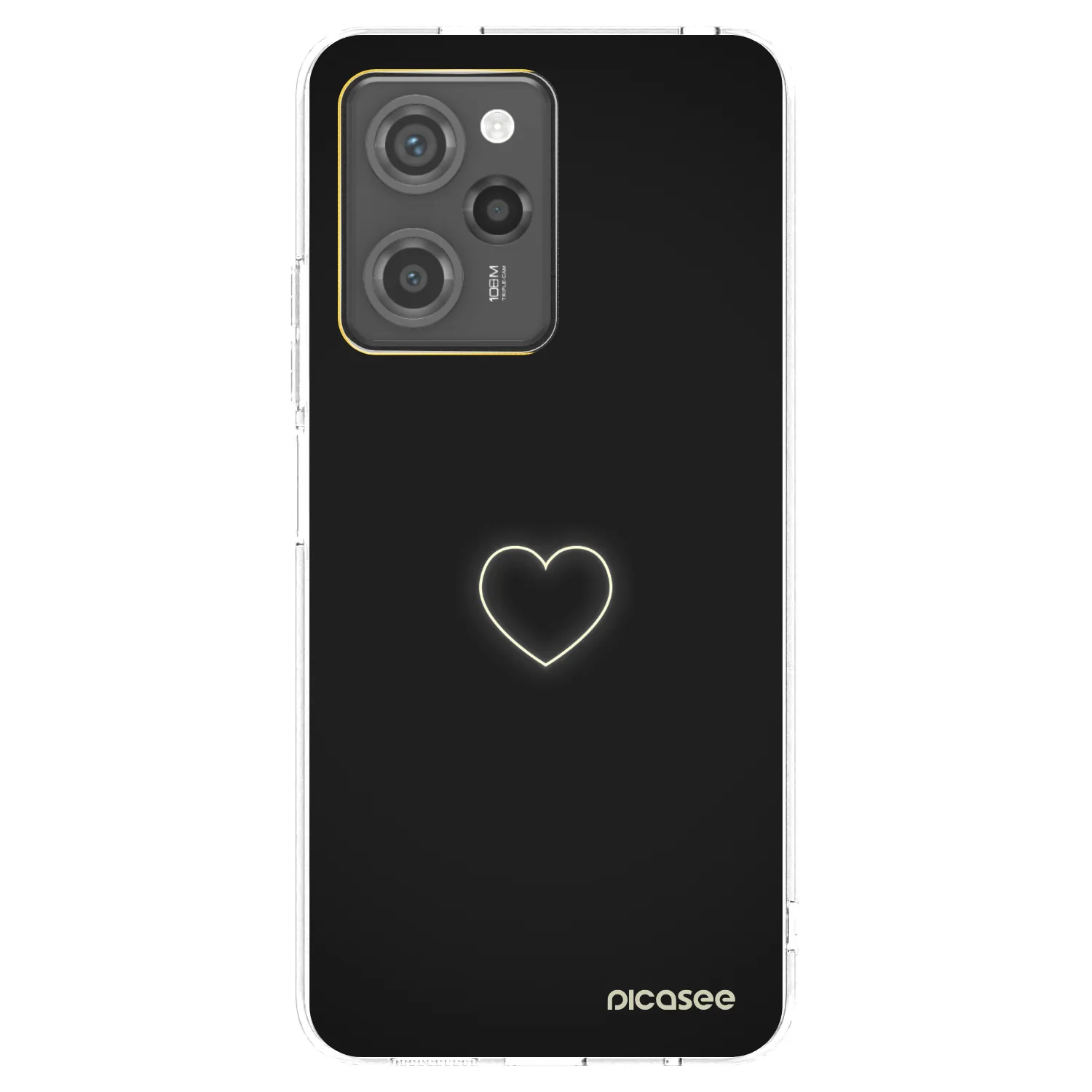Picasee husă transparentă din silicon pentru Xiaomi Poco X5 Pro - Heart
