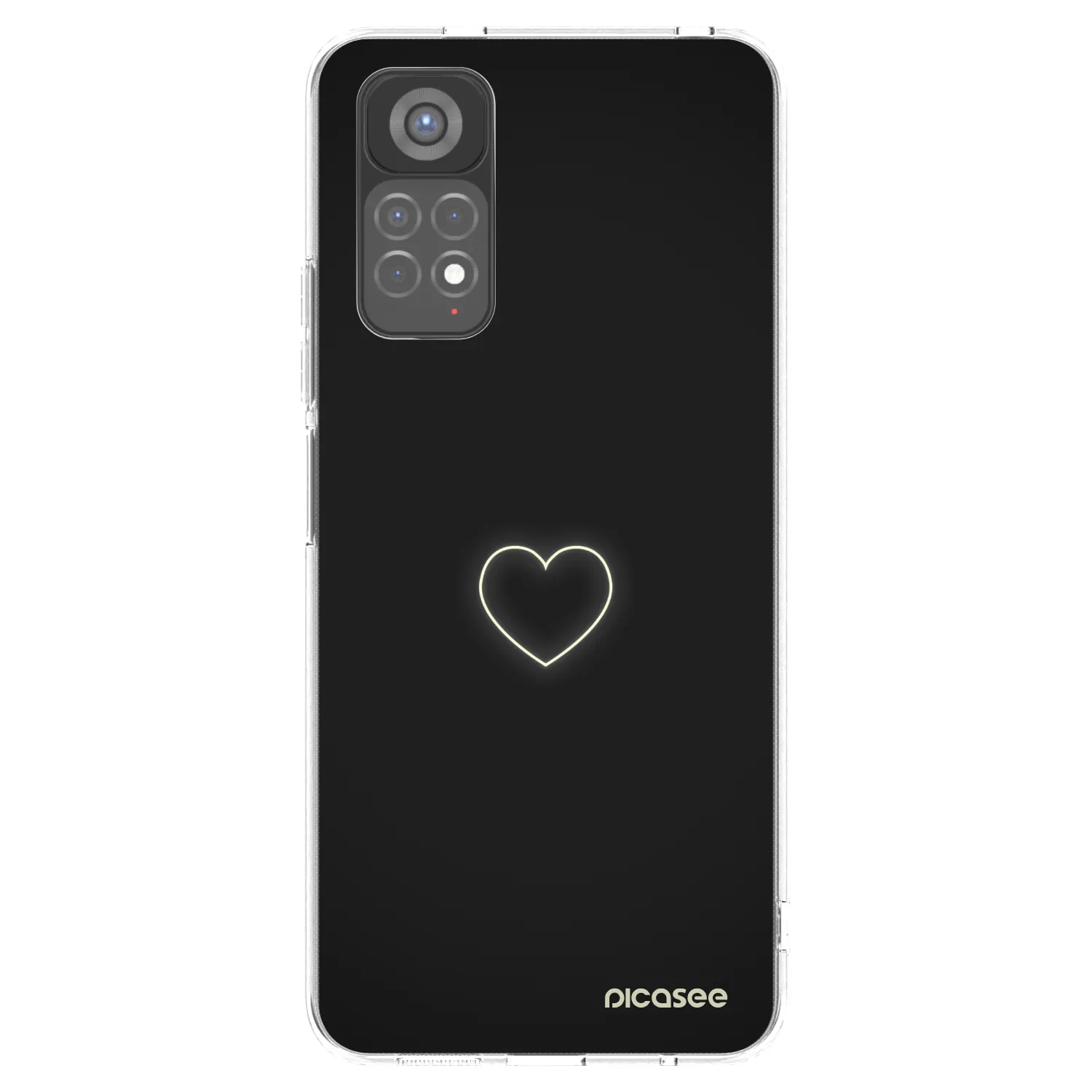 Picasee husă transparentă din silicon pentru Xiaomi Redmi Note 11S 5G - Heart