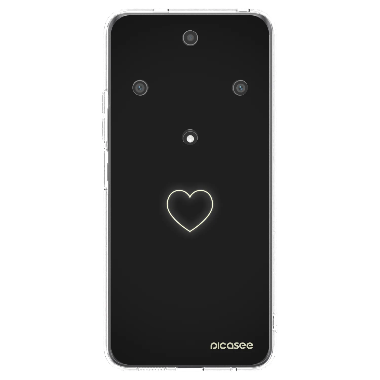 Picasee husă transparentă din silicon pentru Honor Magic5 Lite 5G - Heart