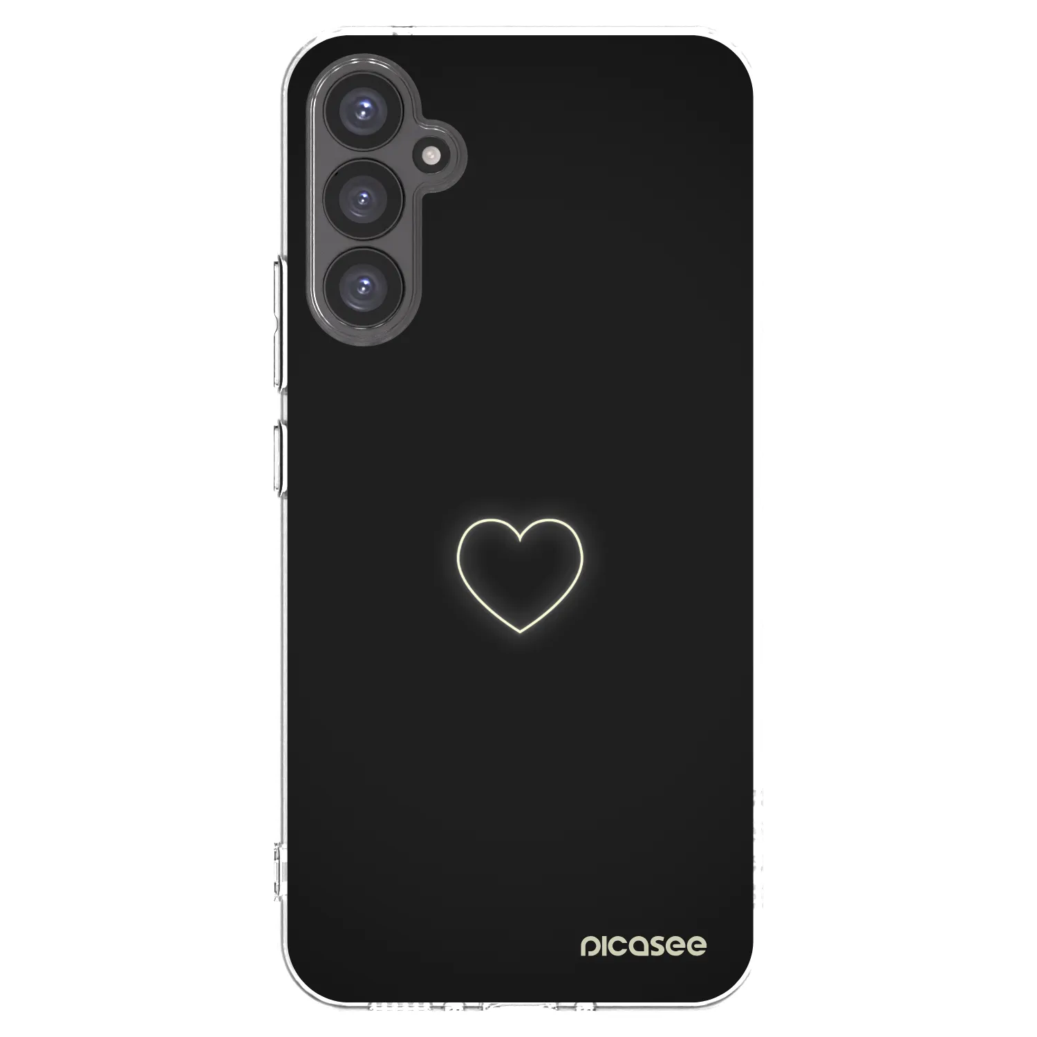 Picasee husă transparentă din silicon pentru Samsung Galaxy A34 5G A346B - Heart
