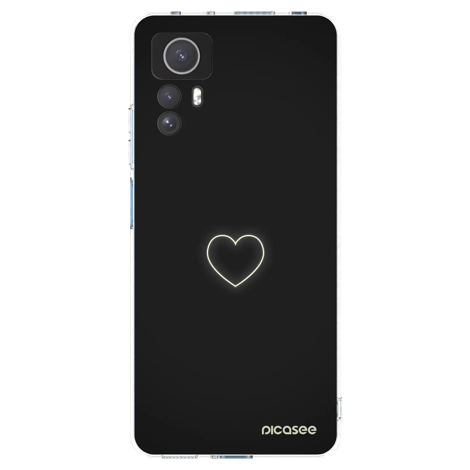 Picasee husă transparentă din silicon pentru Xiaomi Redmi Note 12S - Heart