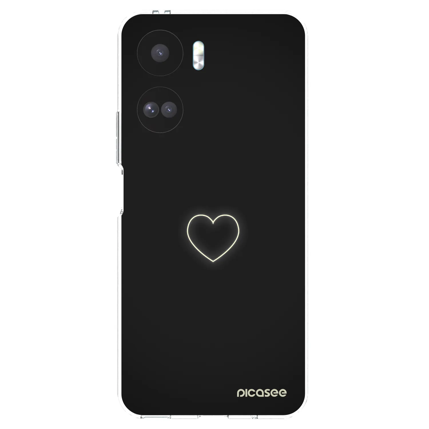 Picasee husă transparentă din silicon pentru Honor 90 Lite 5G - Heart