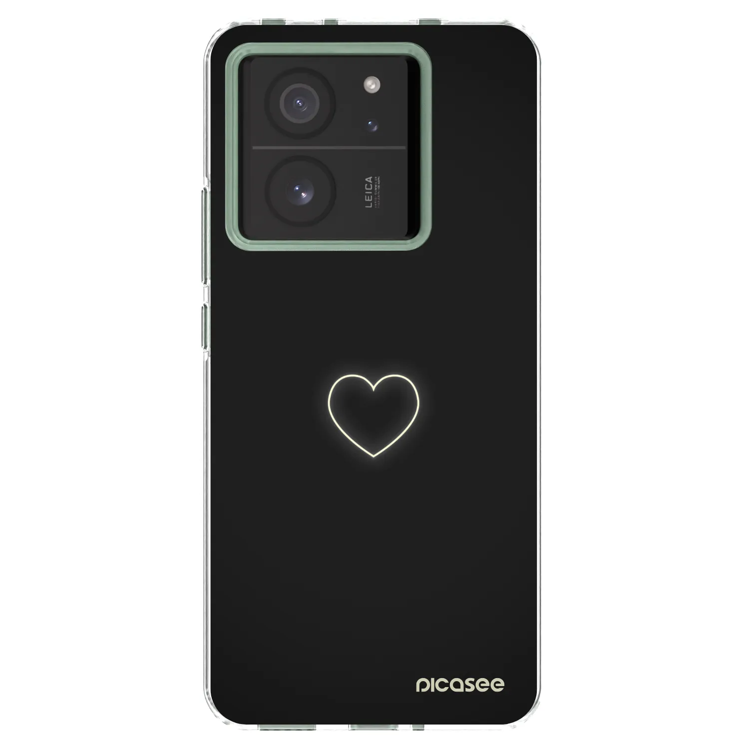 Picasee husă transparentă din silicon pentru Xiaomi 13T - Heart