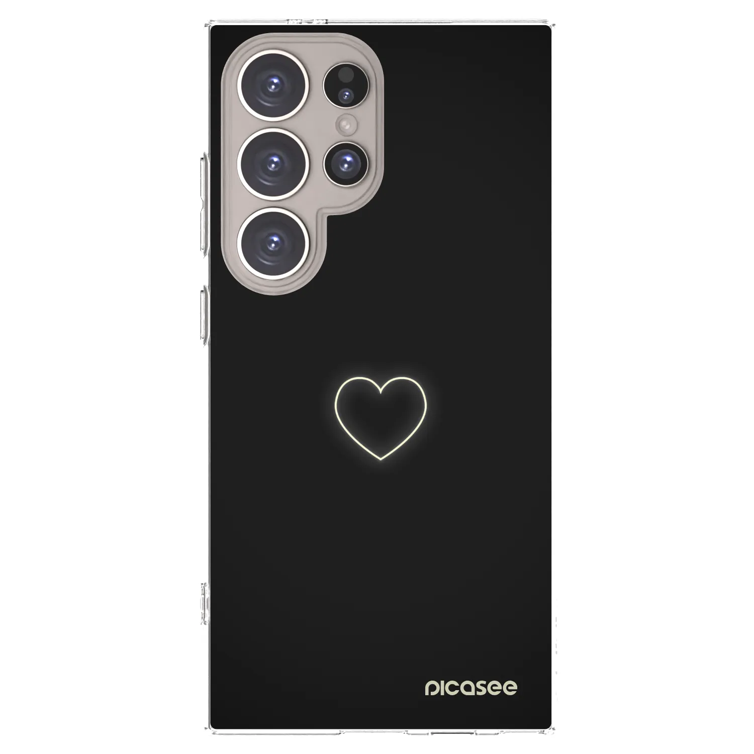 Picasee husă transparentă din silicon pentru Samsung Galaxy S24 Ultra S928B 5G - Heart