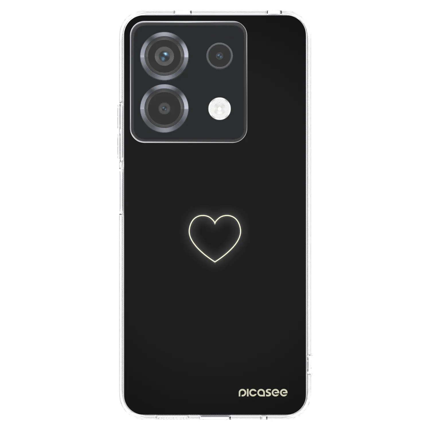 Picasee husă transparentă din silicon pentru Xiaomi Poco X6 - Heart