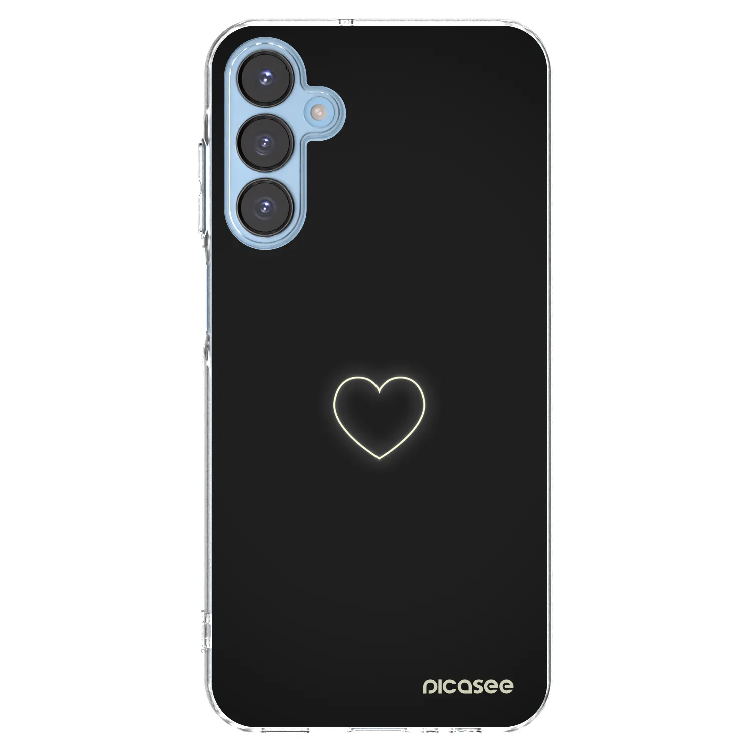 Picasee husă transparentă din silicon pentru Samsung Galaxy A15 A156B 5G - Heart