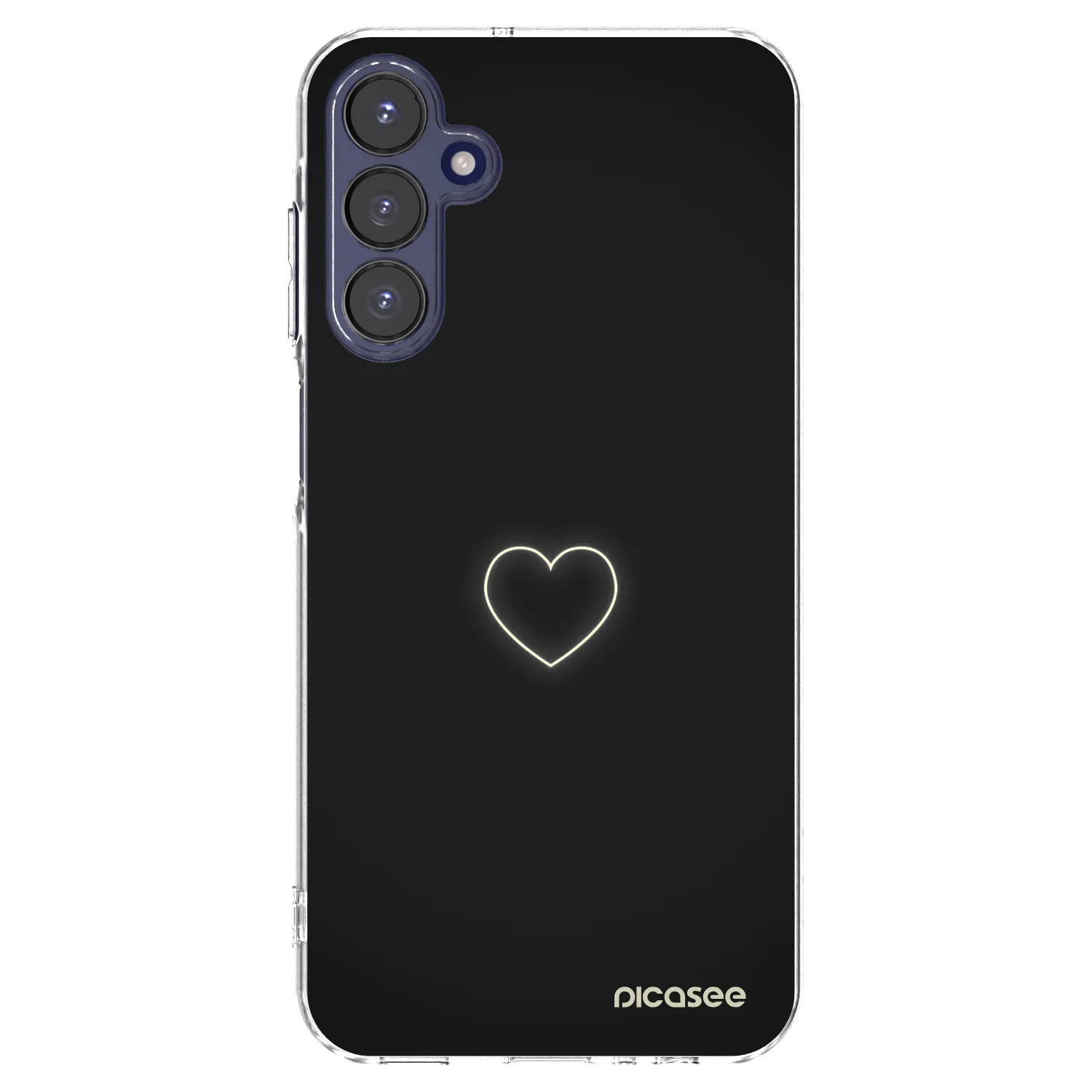 Picasee husă transparentă din silicon pentru Samsung Galaxy A15 A155F 4G - Heart