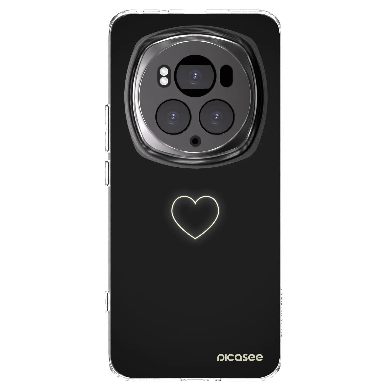 Picasee husă transparentă din silicon pentru Honor Magic6 Pro - Heart