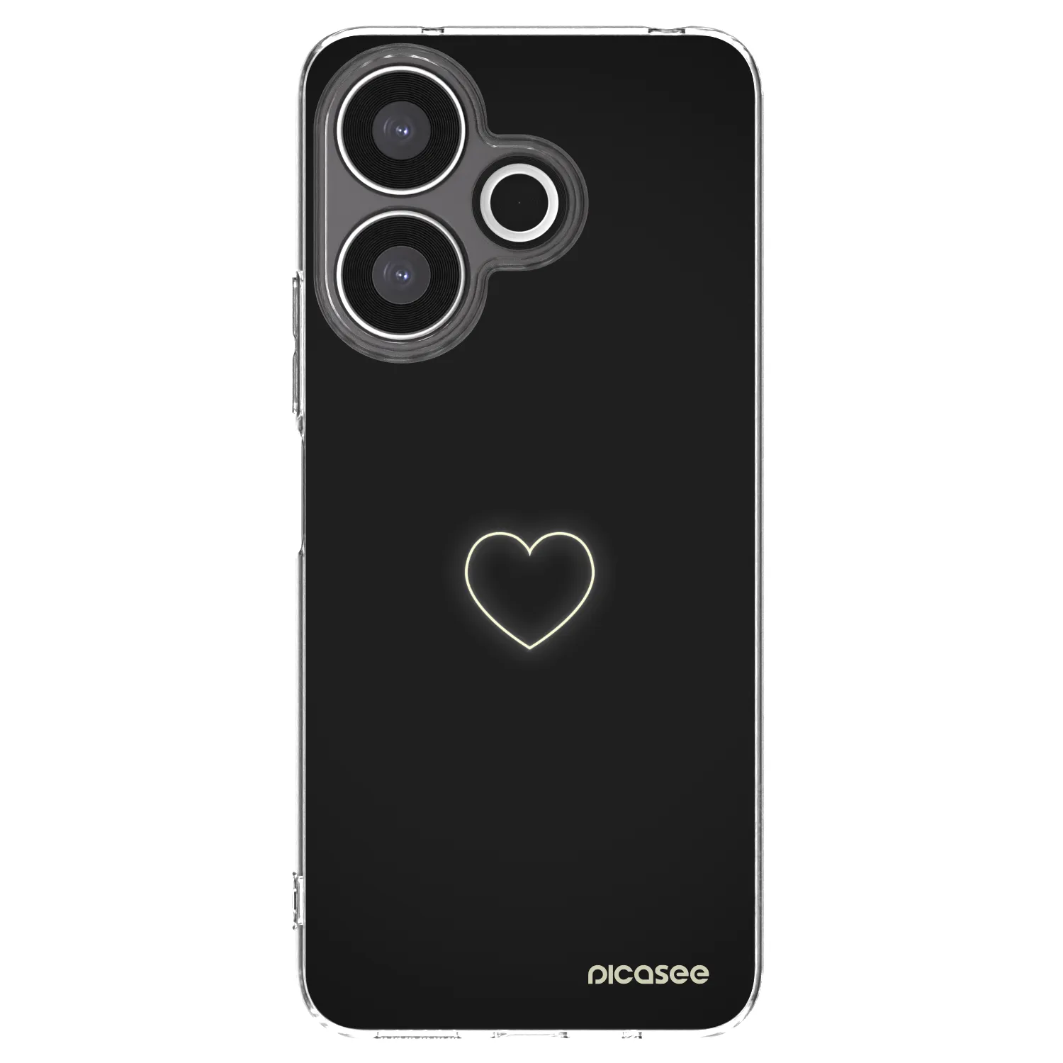 Picasee husă transparentă din silicon pentru Xiaomi Redmi 13 4G - Heart