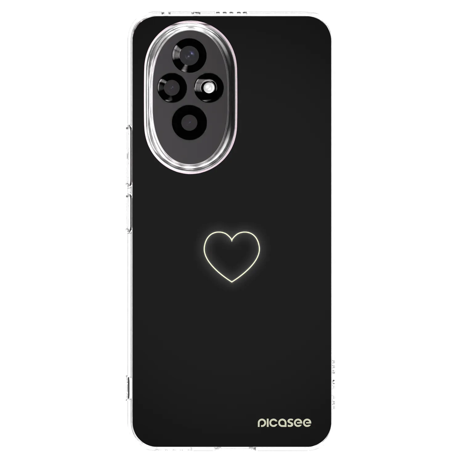 Picasee husă transparentă din silicon pentru Honor 200 5G - Heart