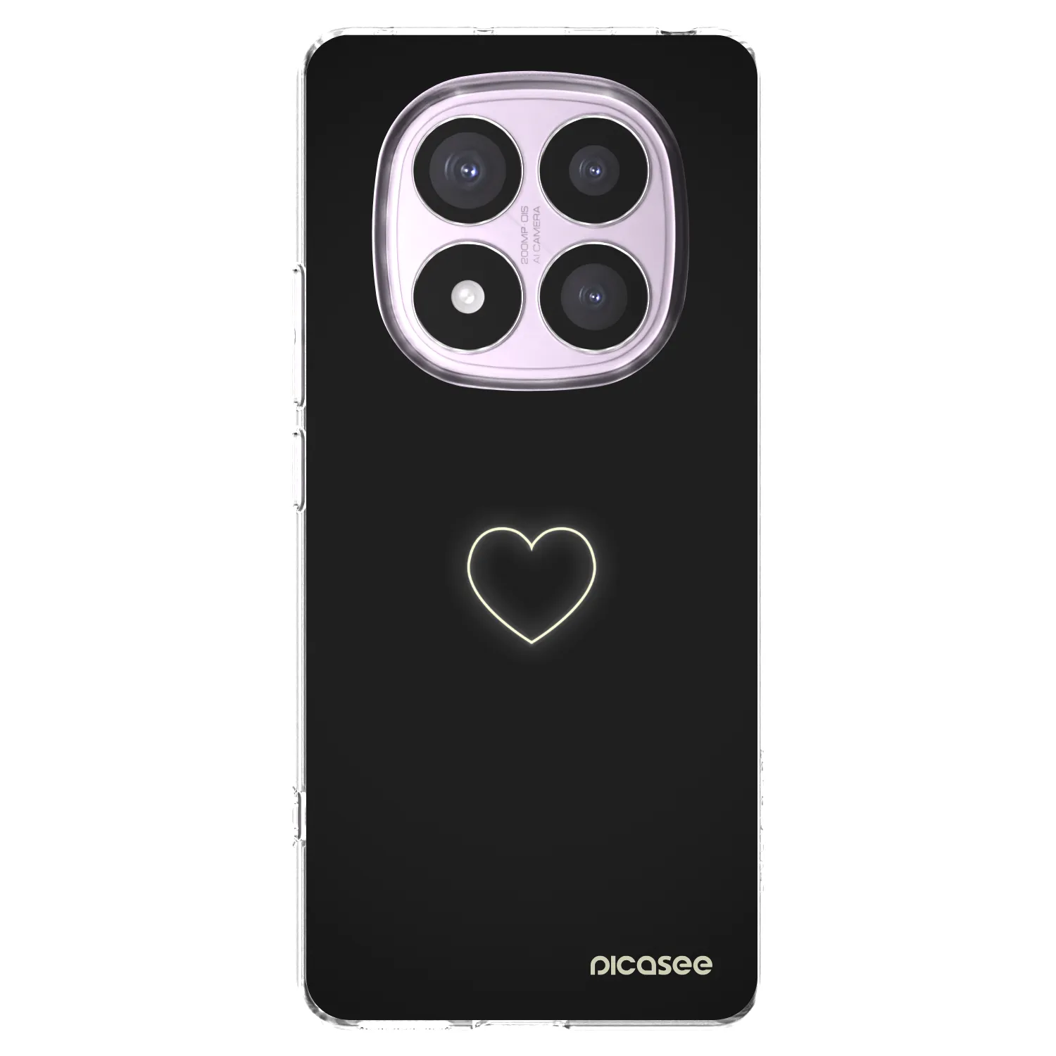 Picasee husă transparentă din silicon pentru Xiaomi Redmi Note 14 Pro 5G - Heart