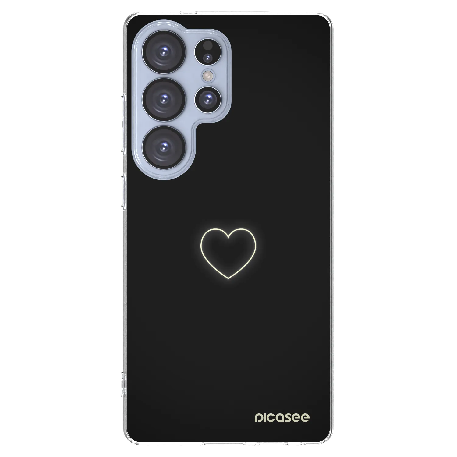 Picasee husă transparentă din silicon pentru Samsung Galaxy S25 Ultra 5G - Heart