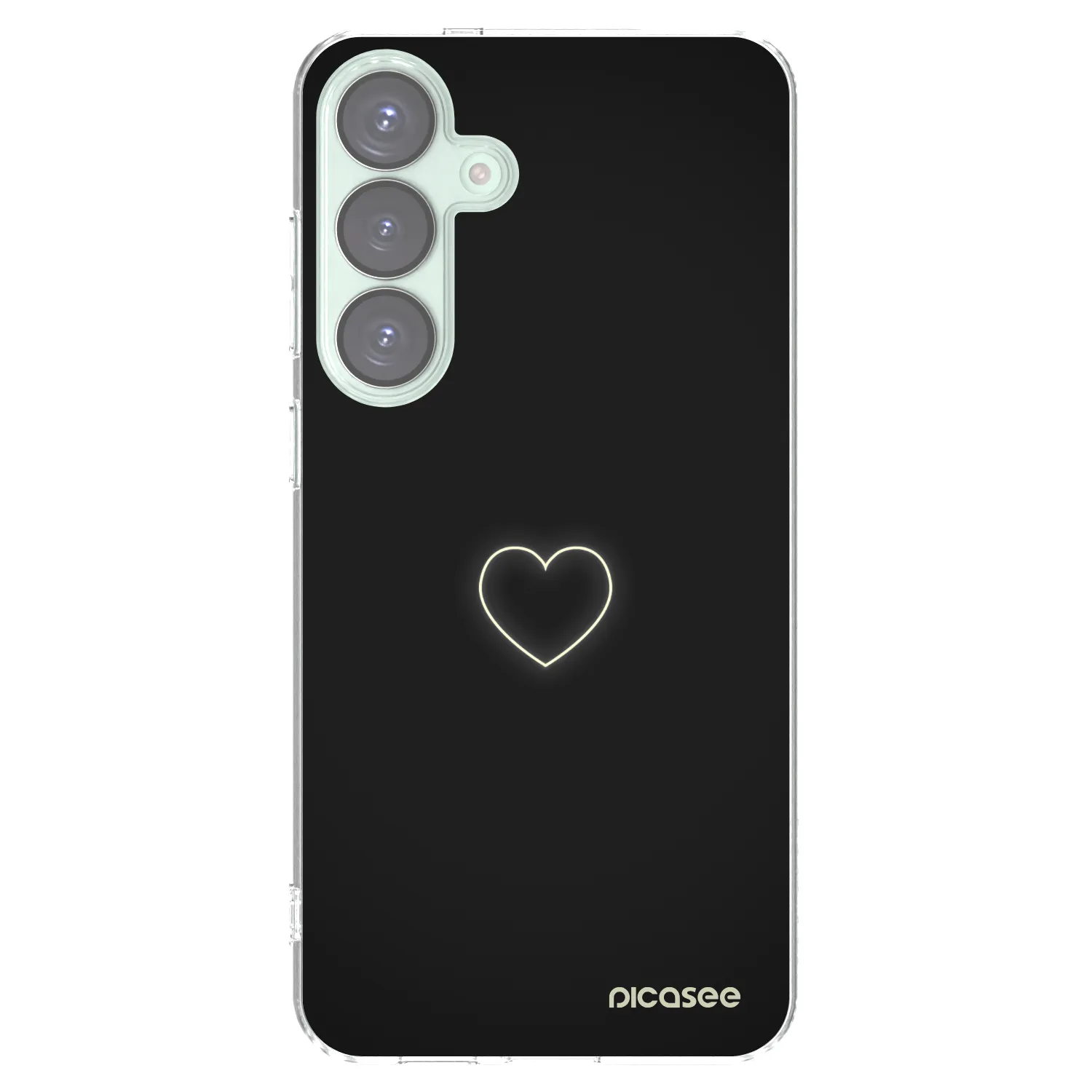 Picasee husă transparentă din silicon pentru Samsung Galaxy S25+ 5G - Heart