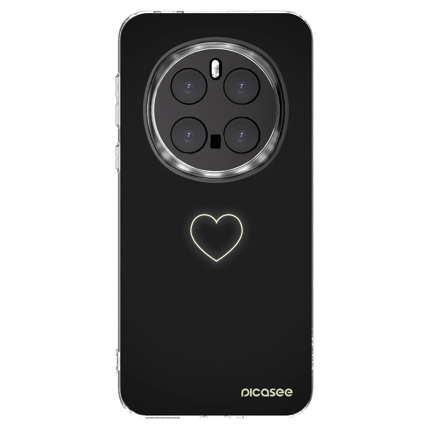 Picasee husă transparentă din silicon pentru Honor Magic7 Pro 5G - Heart