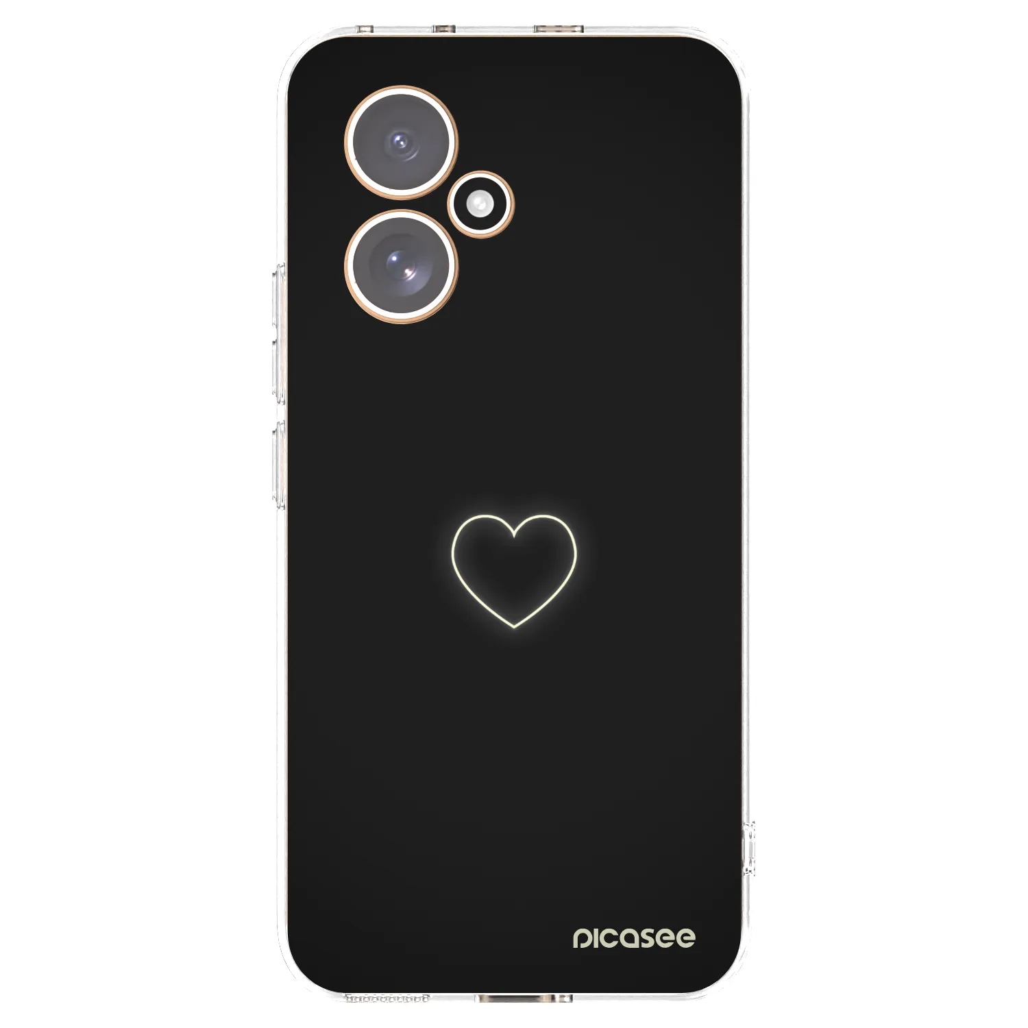 Picasee husă transparentă din silicon pentru Honor 400 5G - Heart