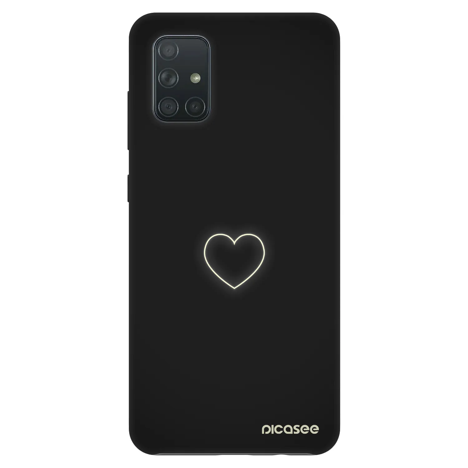Picasee Fashion Case pentru Samsung Galaxy A71 A715F - Heart