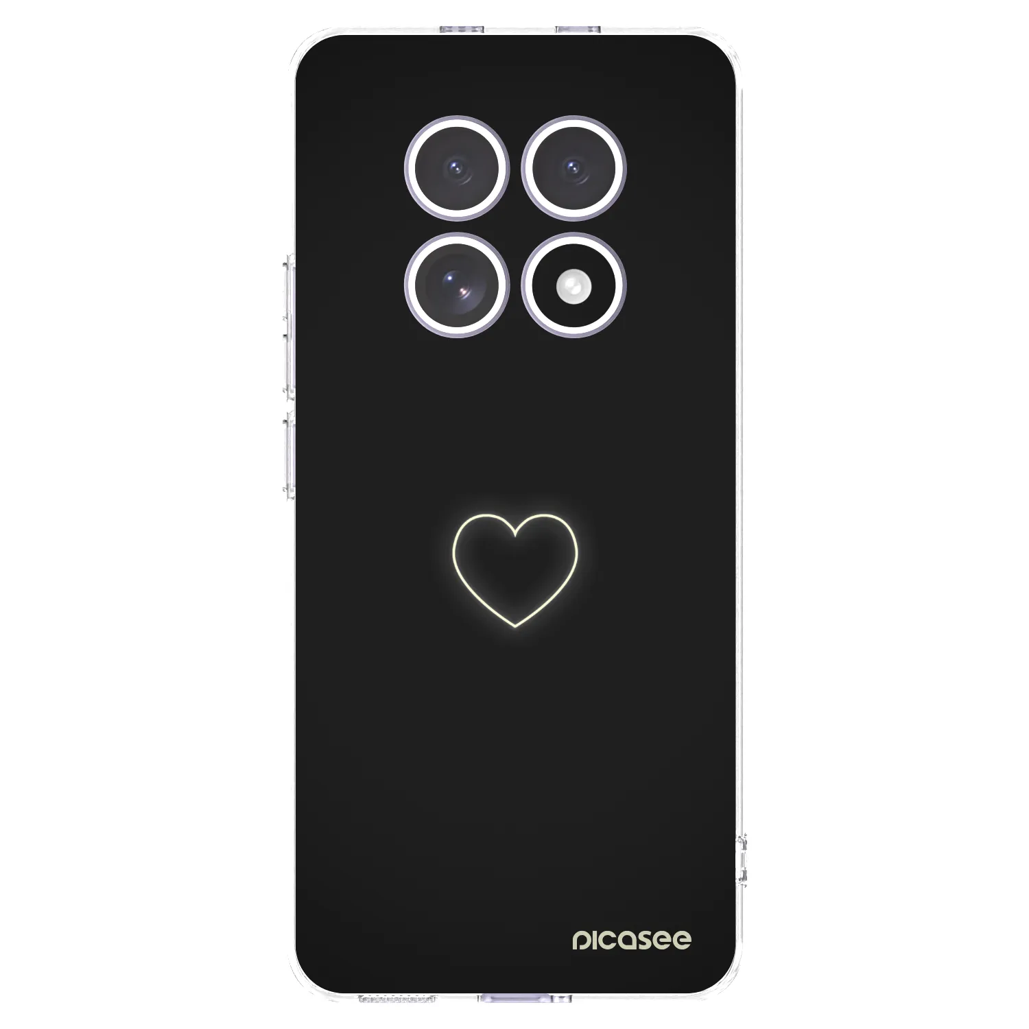 Picasee husă transparentă din silicon pentru Xiaomi Redmi Note 15 - Heart