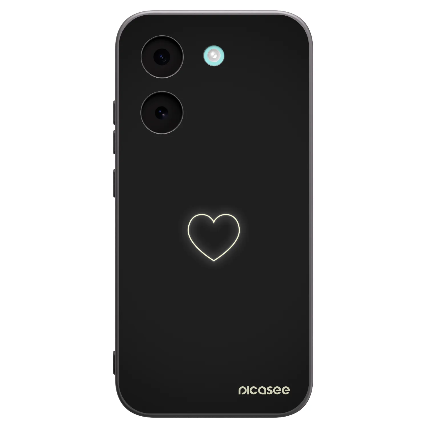 Picasee husă neagră din silicon pentru Xiaomi Poco X8 Pro - Heart
