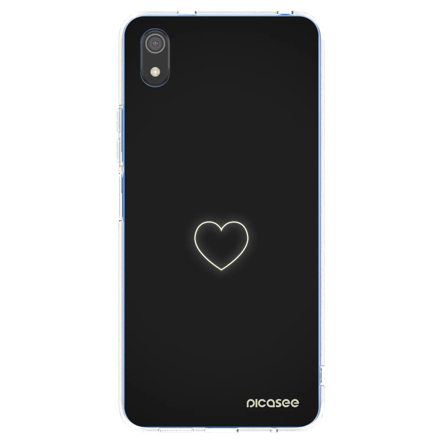 Picasee husă transparentă din silicon pentru Xiaomi Redmi 7A - Heart